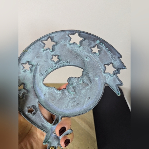 PartyLite Moon & Stars Metal Wall Sconces Celestial Sun & Moon Candle Holders - Picture 7 of 8